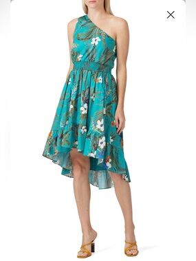 Slate & Willow Floral Smocked Waist Dress